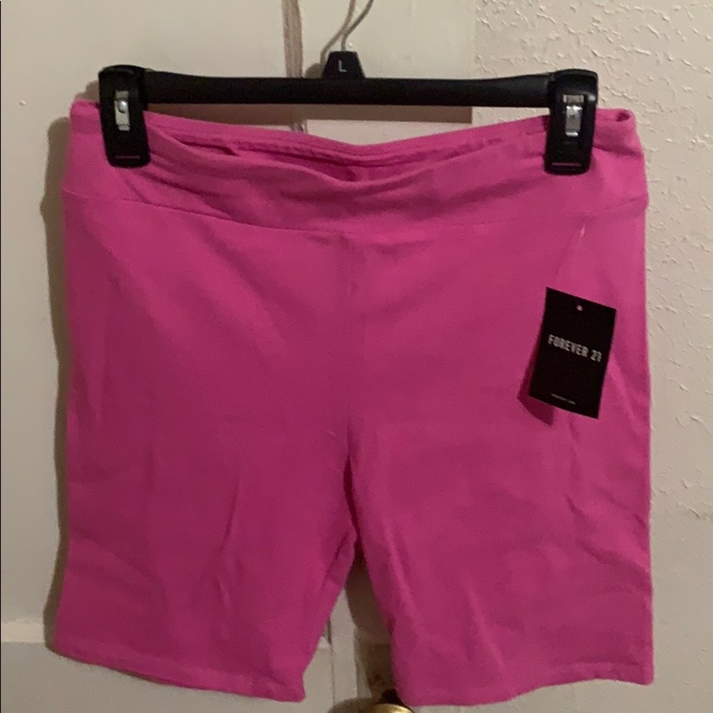 Pink Biker Shorts